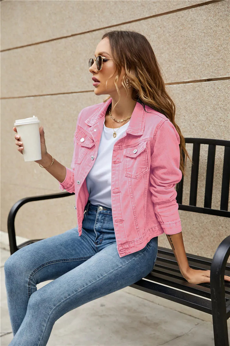 Stylische Jeansjacke für den Sommer – Aubri