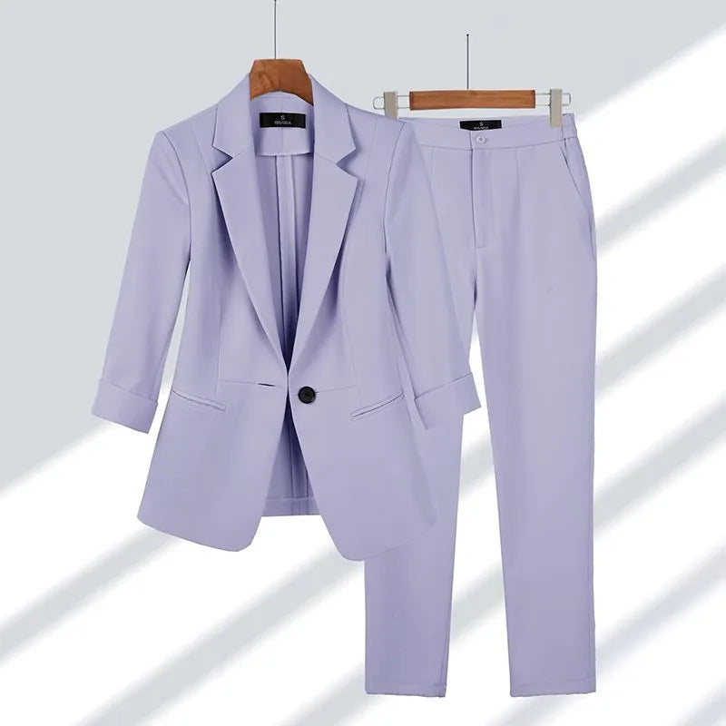 Shyla: Luxurious Blazer Set