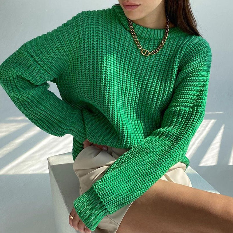 SAGE Knitted Jumper