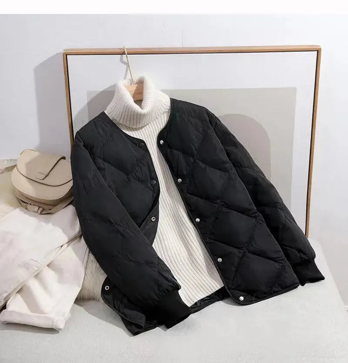 Krohn-e | Damenjacke für Herbst und Winter Modisch und Warm