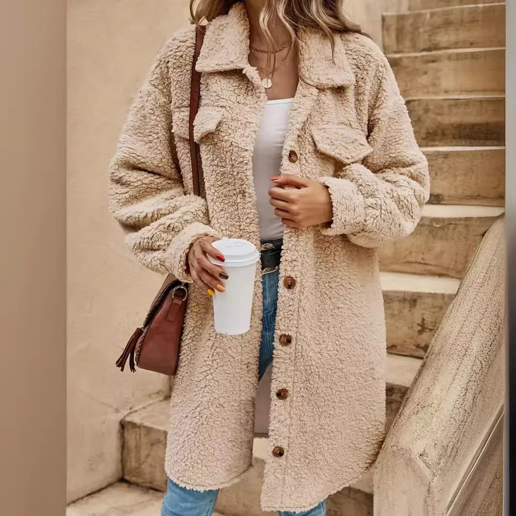 Krohn-e | Herbst & Winter Fleece dicke Jacke