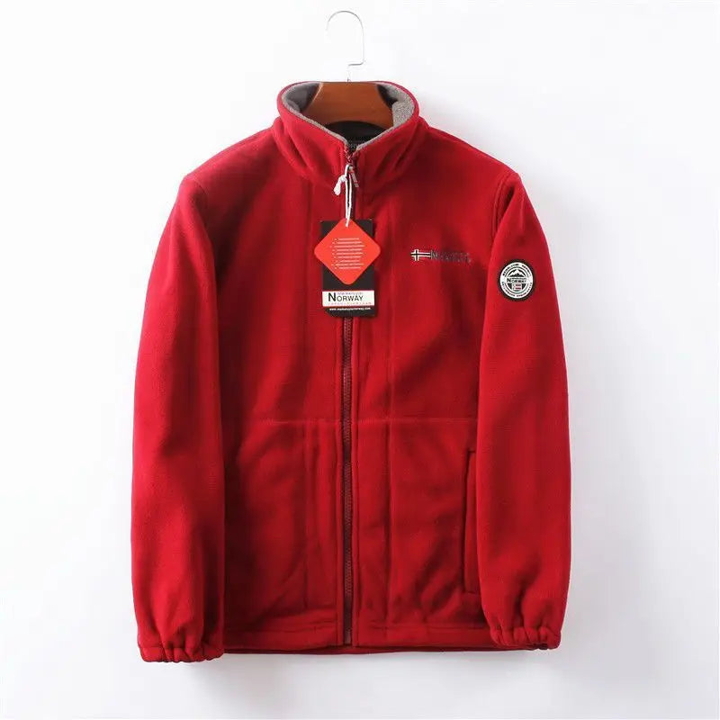 Krohn-e | Fleecejacke für Herren: Stil und Funktionalität für Den Winter