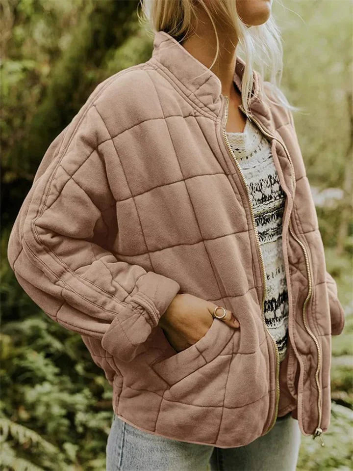 Krohn-e | Lockere Jacke Aus Dicker Baumwolle