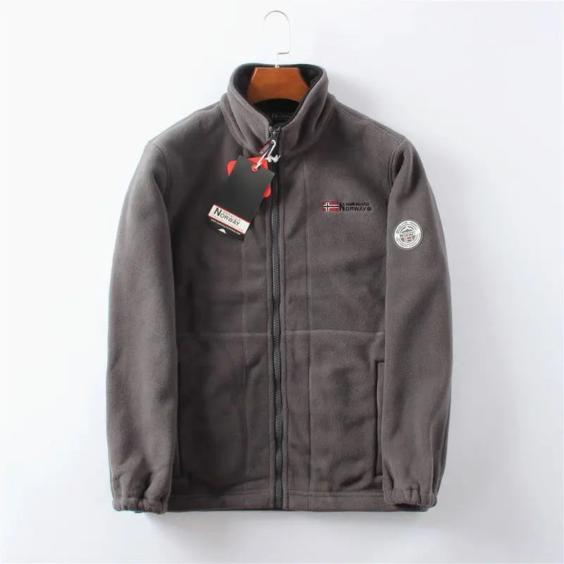 Krohn-e | Fleecejacke für Herren: Stil und Funktionalität für Den Winter