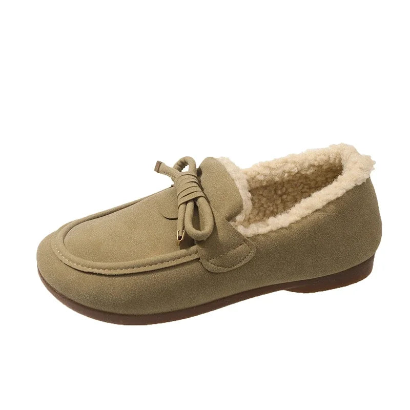 Modische und warme Damen-Winterschuhe von Luthrae – flache Sohle