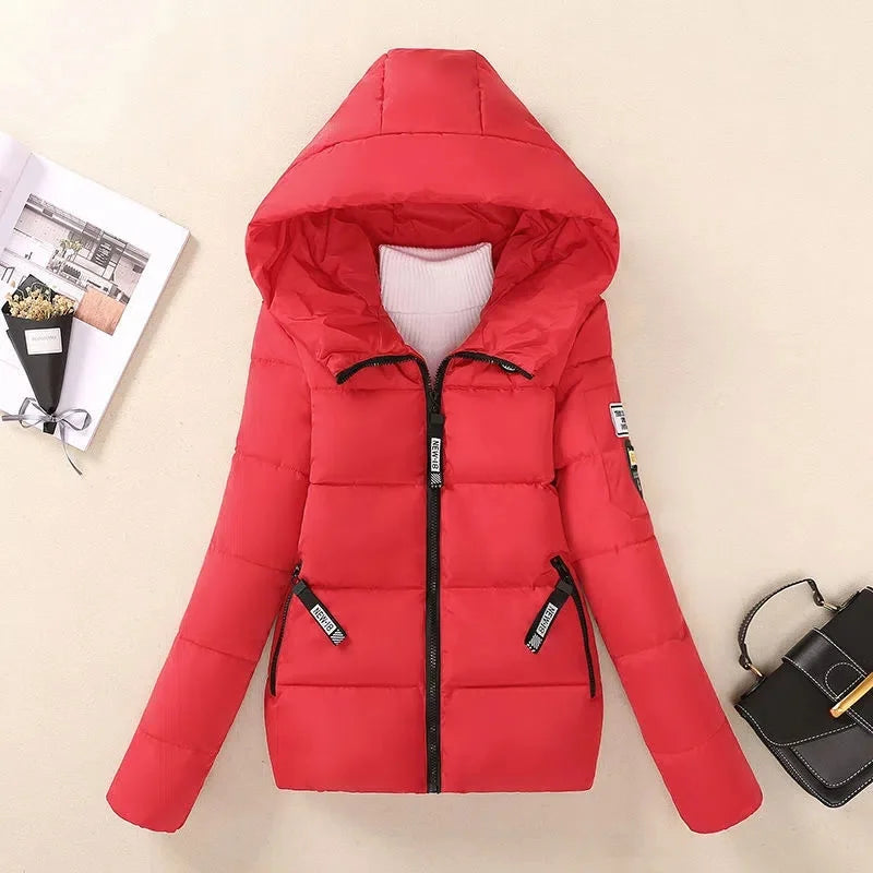 Krohn-e | Gefütterte Winterparka mit Kapuze Warme Jacke