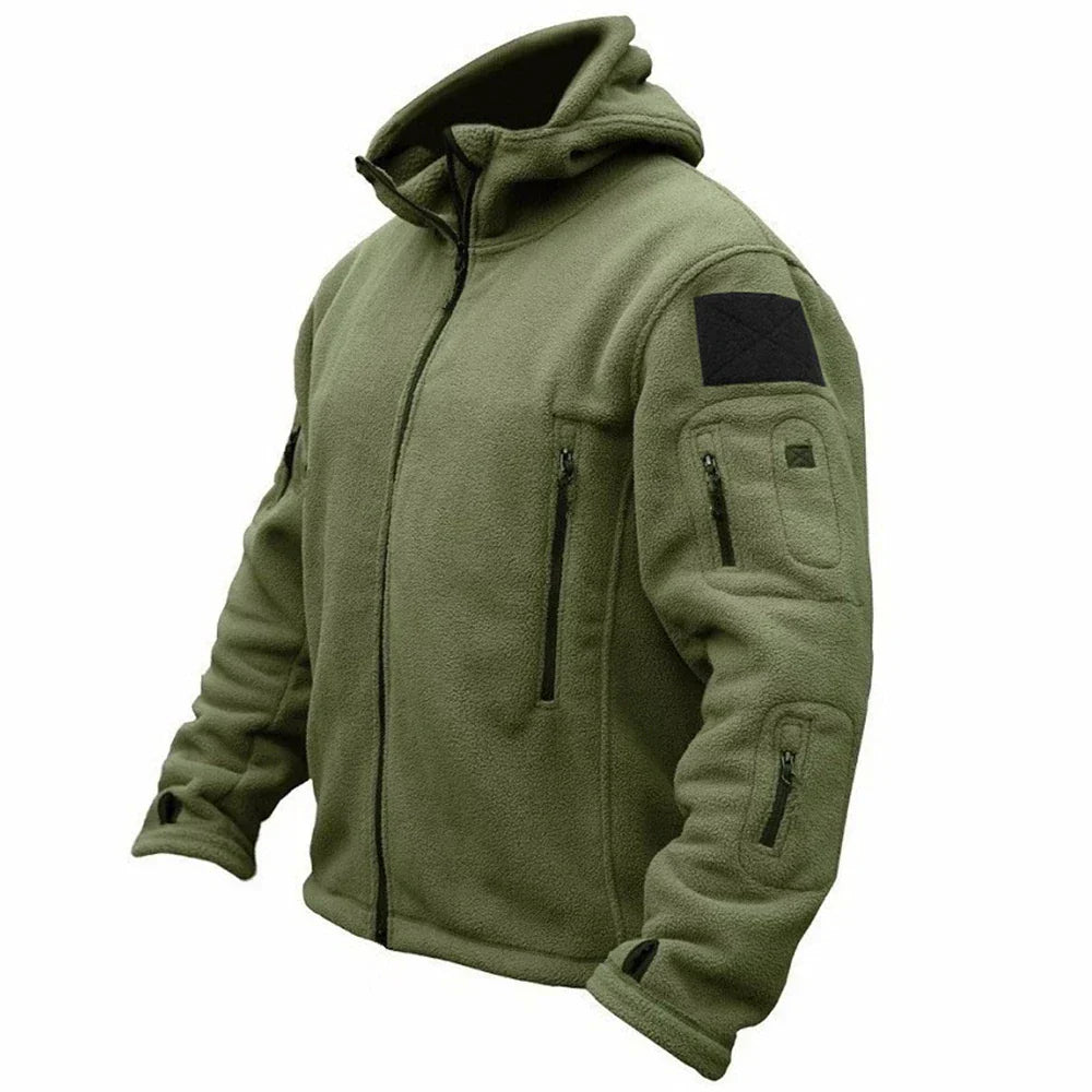 Krohn-e | Taktische Fleece-Hoodiejacke