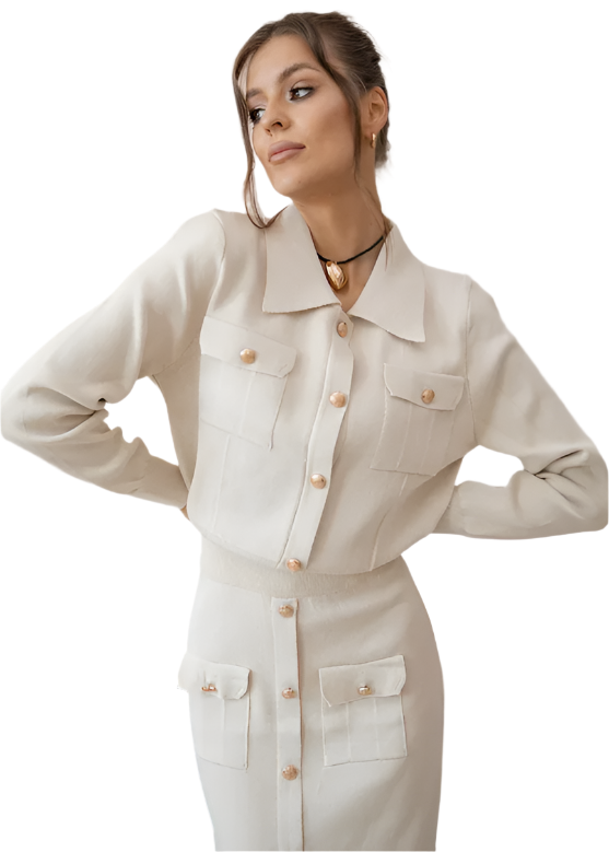 Krohn-e | Weiche Damen Strickset