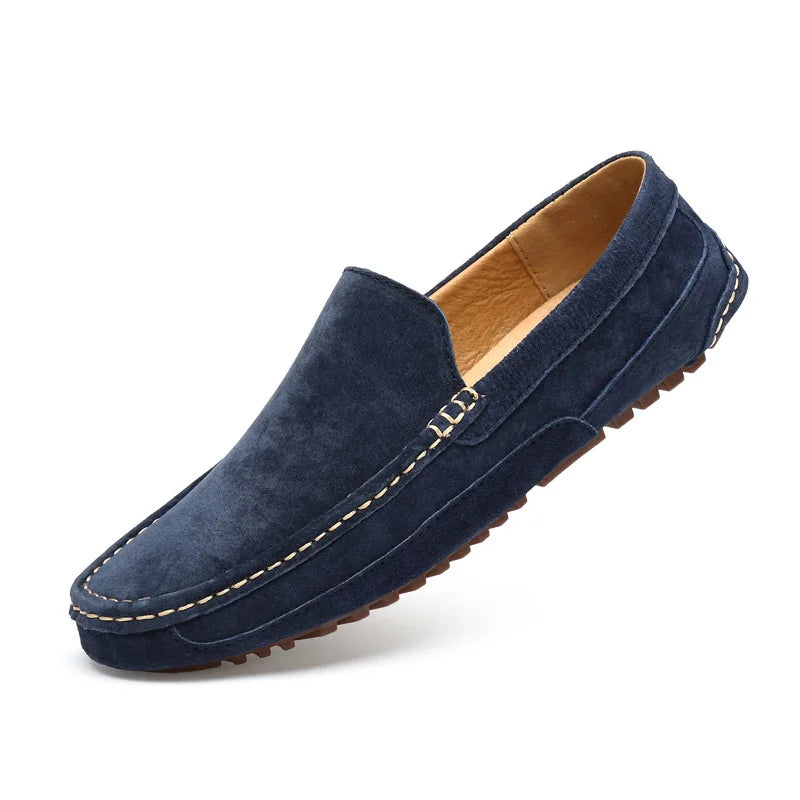 Edle Herren-Loafer aus hochwertigem Wildleder