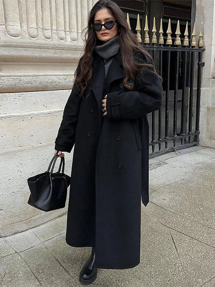 Krohn-e | Woolly Coat - Damenmantel für Herbst und Winter