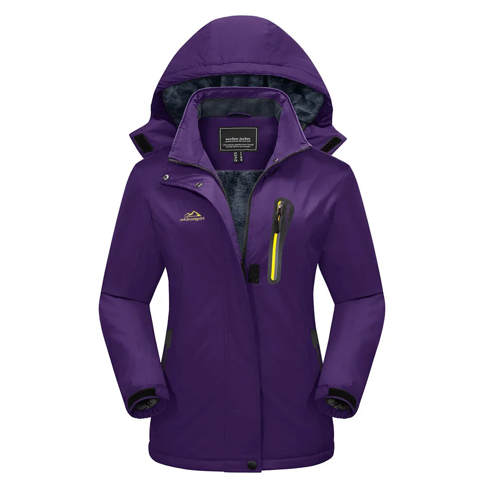 Krohn-e | Elegante Winterjacke Mit Kapuze