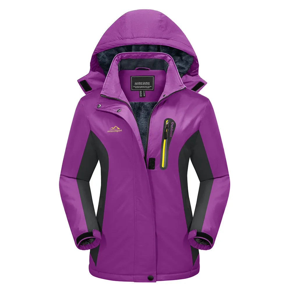 Krohn-e | Elegante Winterjacke Mit Kapuze