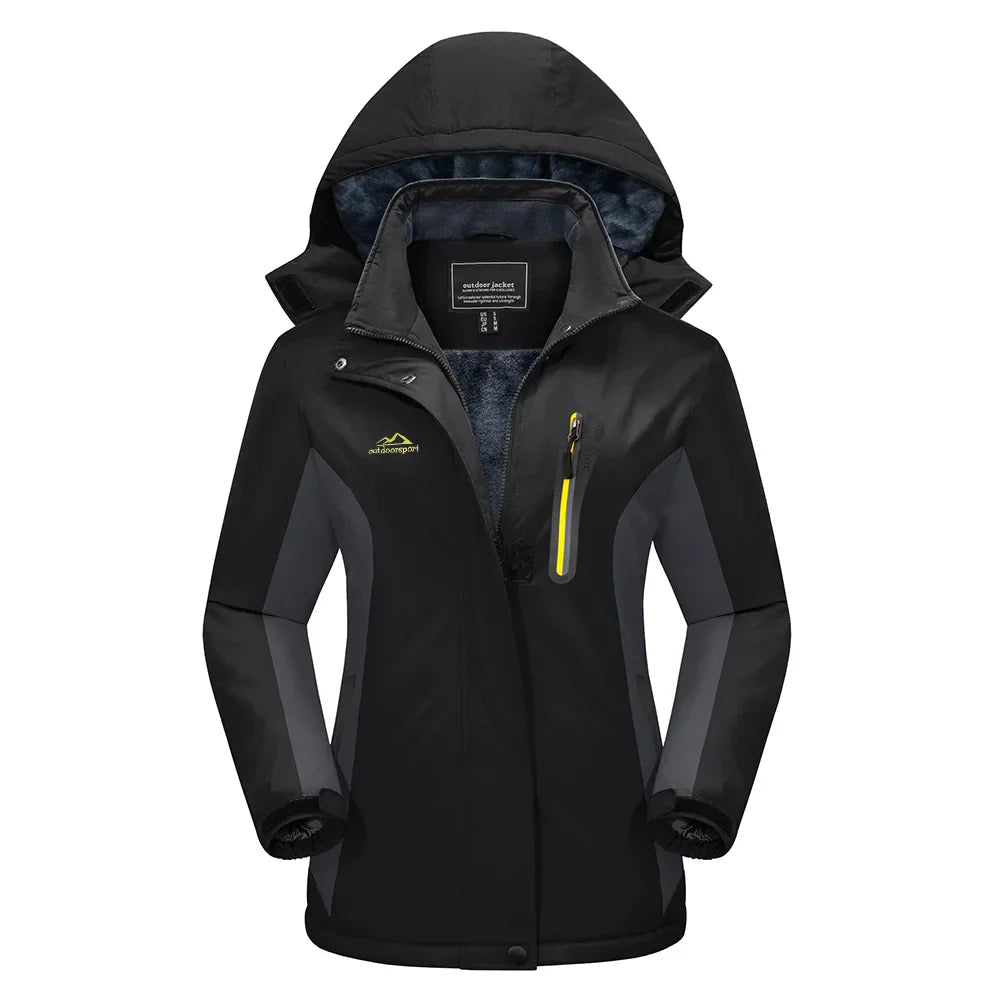 Krohn-e | Elegante Winterjacke Mit Kapuze