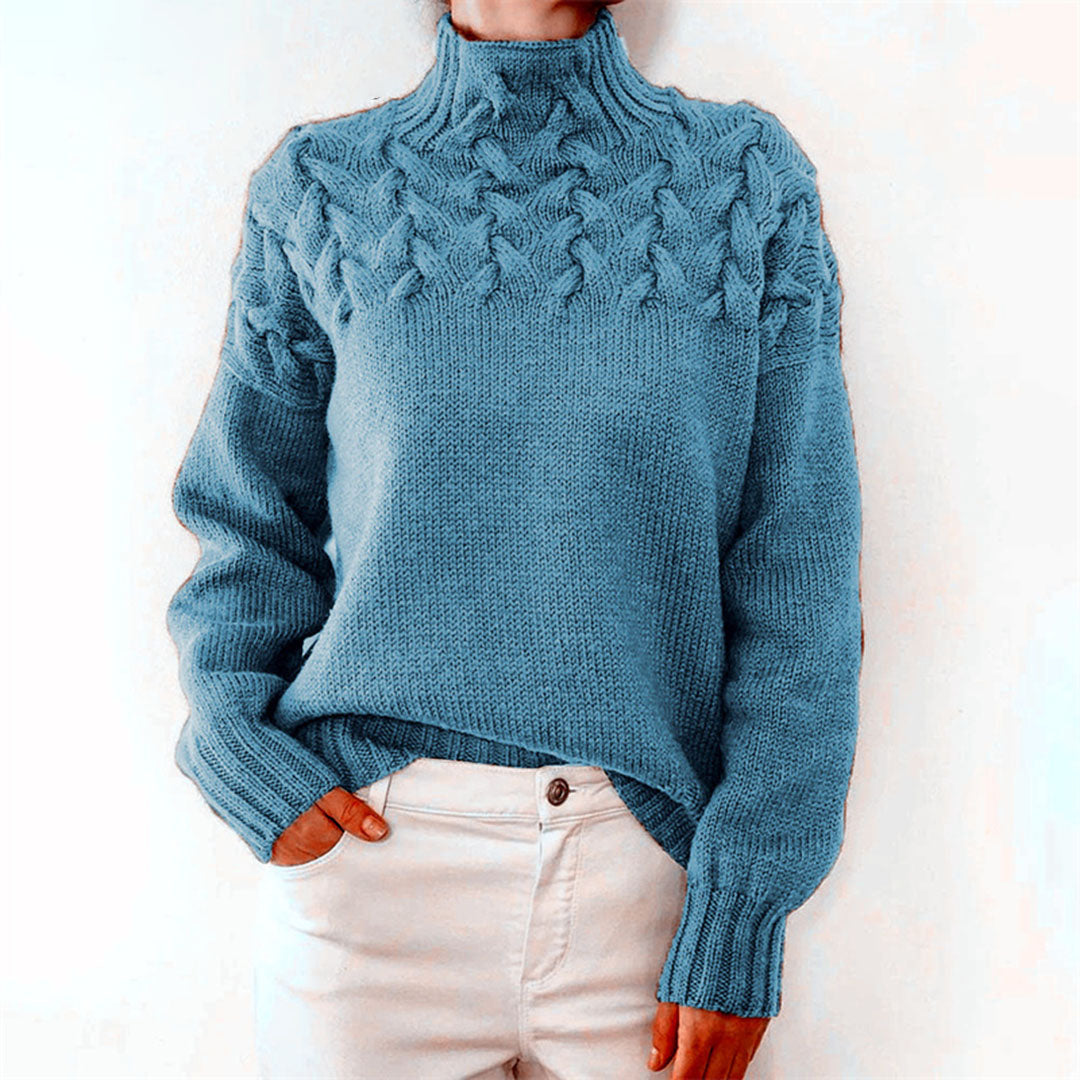 Krohn-e | Eleganter Pullover mit Rollkragen