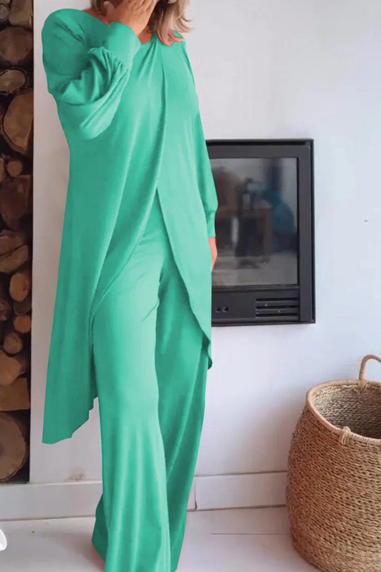 Fudus Zweiteiler: Lange Oberteile & Hosenanzüge