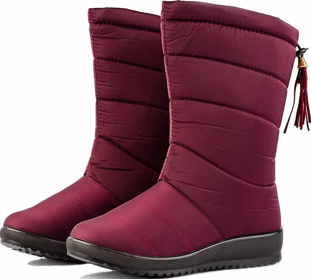 Madeline: Wasserdichte Stiefel bis zur halben Wade