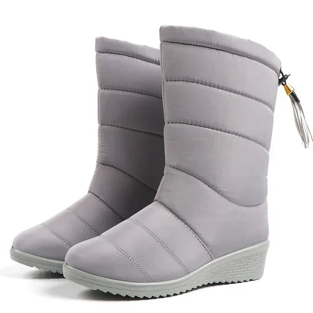 Madeline: Wasserdichte Stiefel bis zur halben Wade