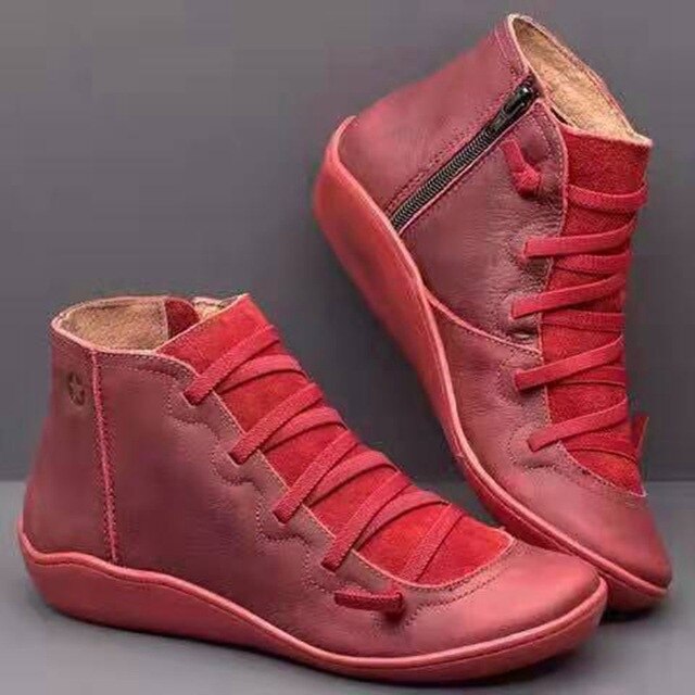 Krohn-e | Retro Hohe Schnee-Stiefel