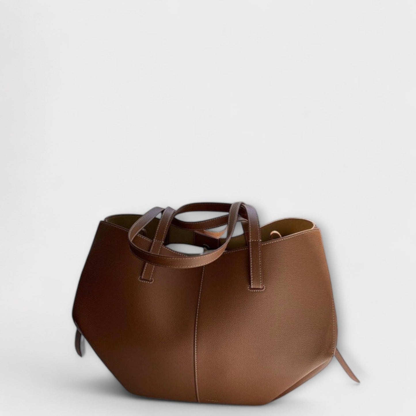 KROHN-E Damen Handtasche Modern Geometrisch Schwarz