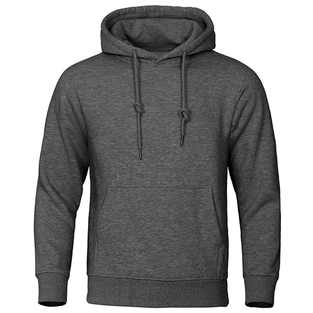 Herren Kapuzenpullover mit klassischer Kordelzug