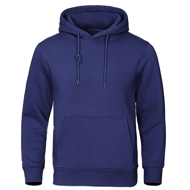 Herren Kapuzenpullover mit klassischer Kordelzug