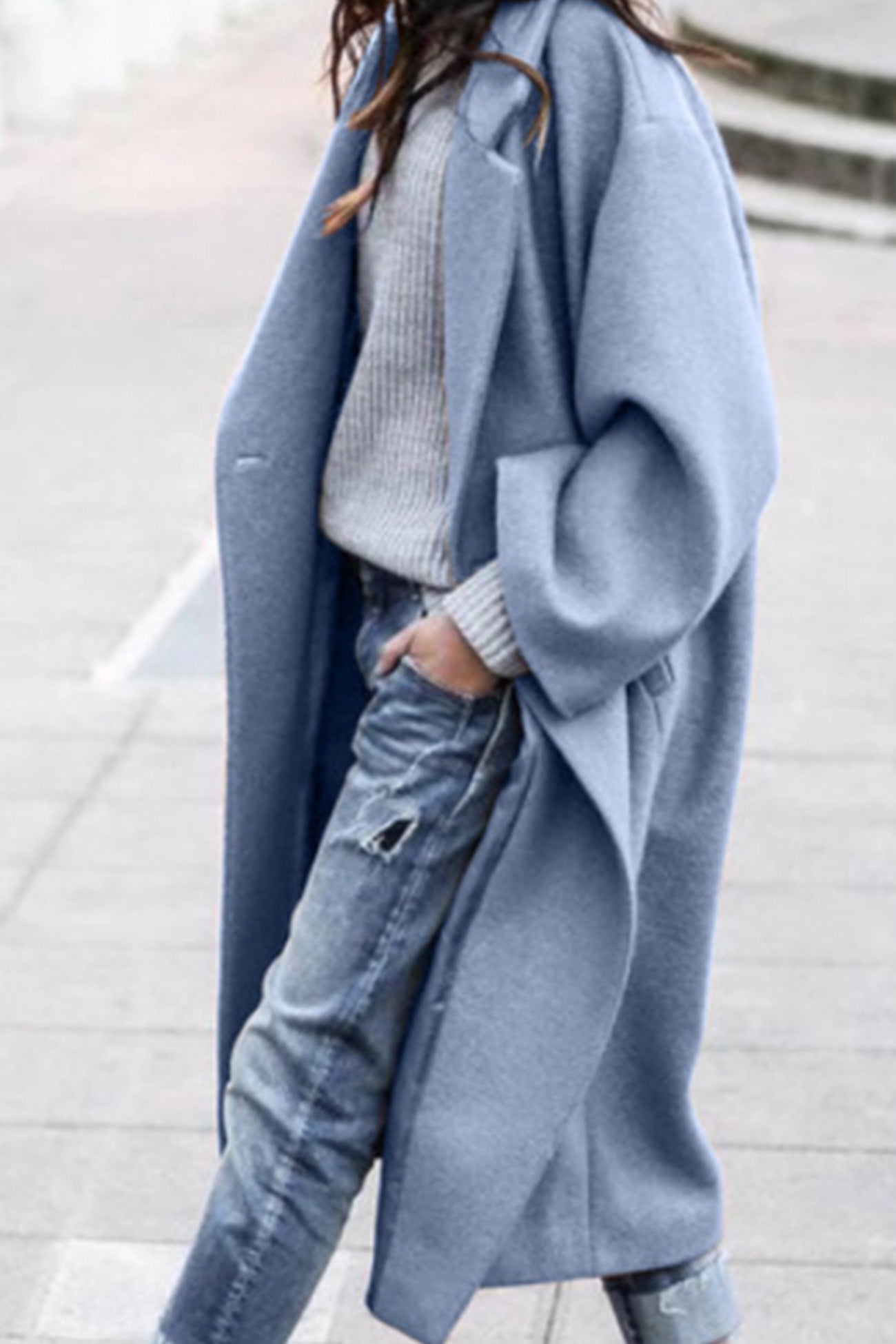 Krohn-e | Jacke mit Revers und Tasche