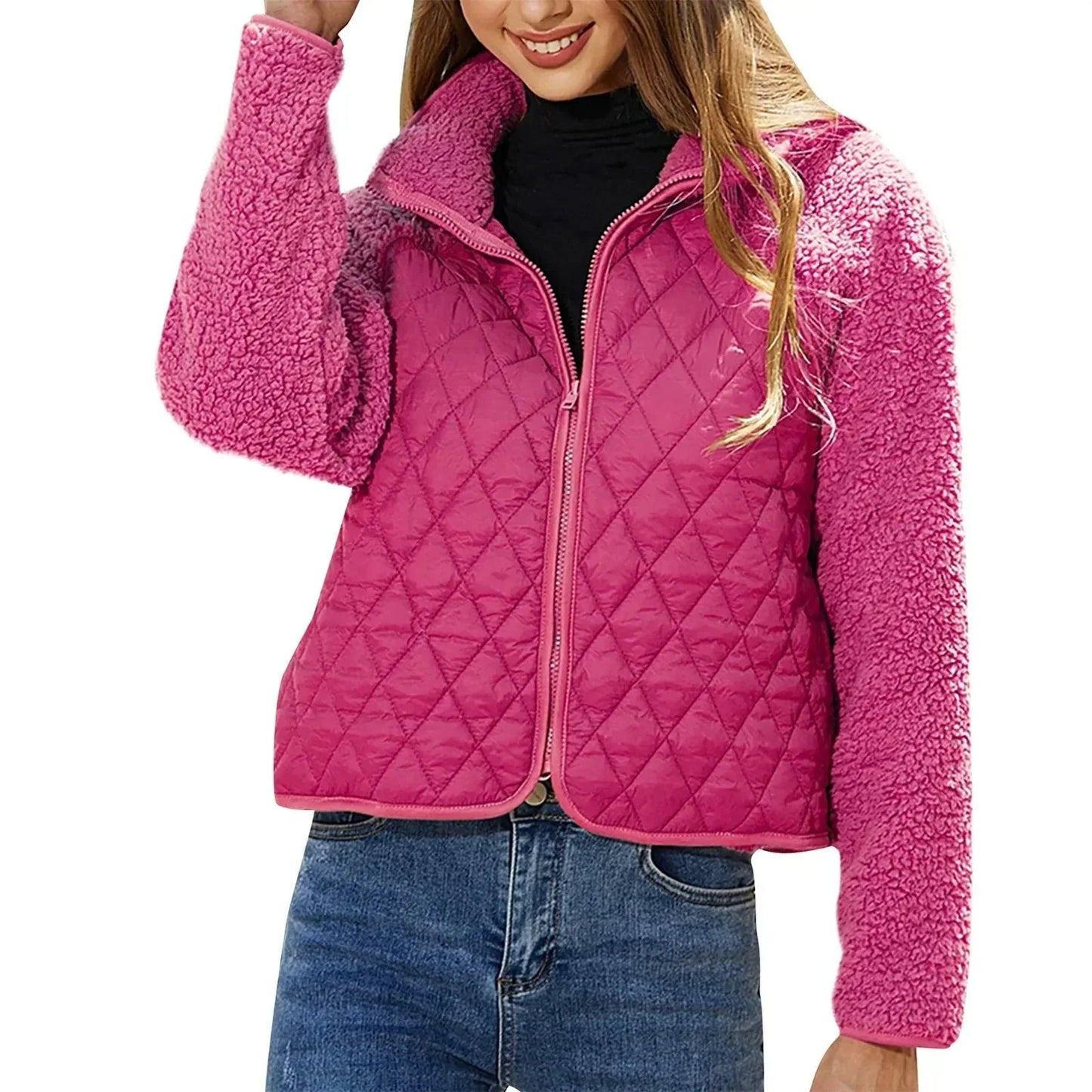Krohn-e | Gesteppte Isolierte Jacke für Frauen Warmer Winterstil