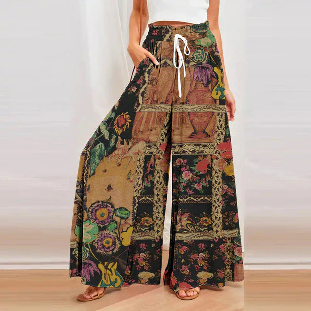 ADISSON Damen-Schlupfhose im Rock-Stil