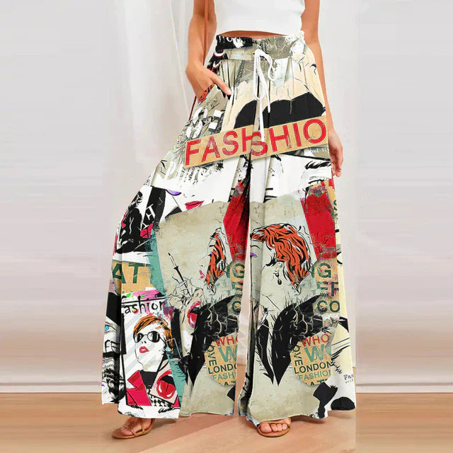 ADISSON Damen-Schlupfhose im Rock-Stil