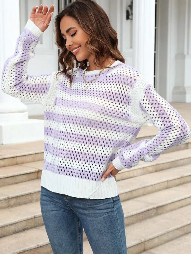 Pullover Elsie mit Streifen
