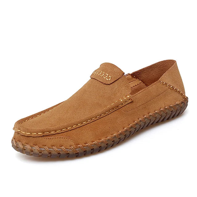 Luxus Herren Slipper aus Wildleder: UrbanEase Komfort-Loafers