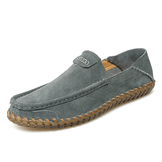 Luxus Herren Slipper aus Wildleder: UrbanEase Komfort-Loafers