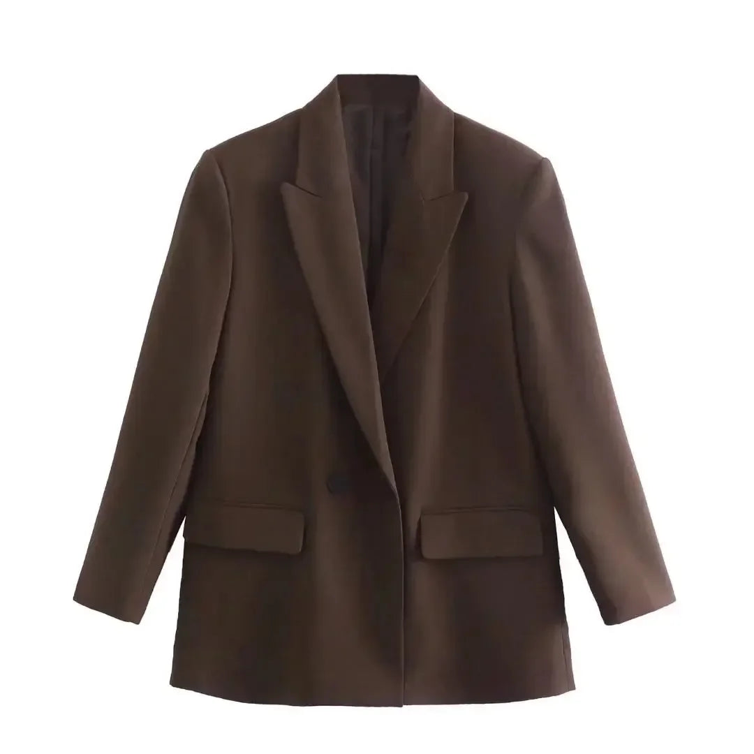 Double-breasted Office Blazer