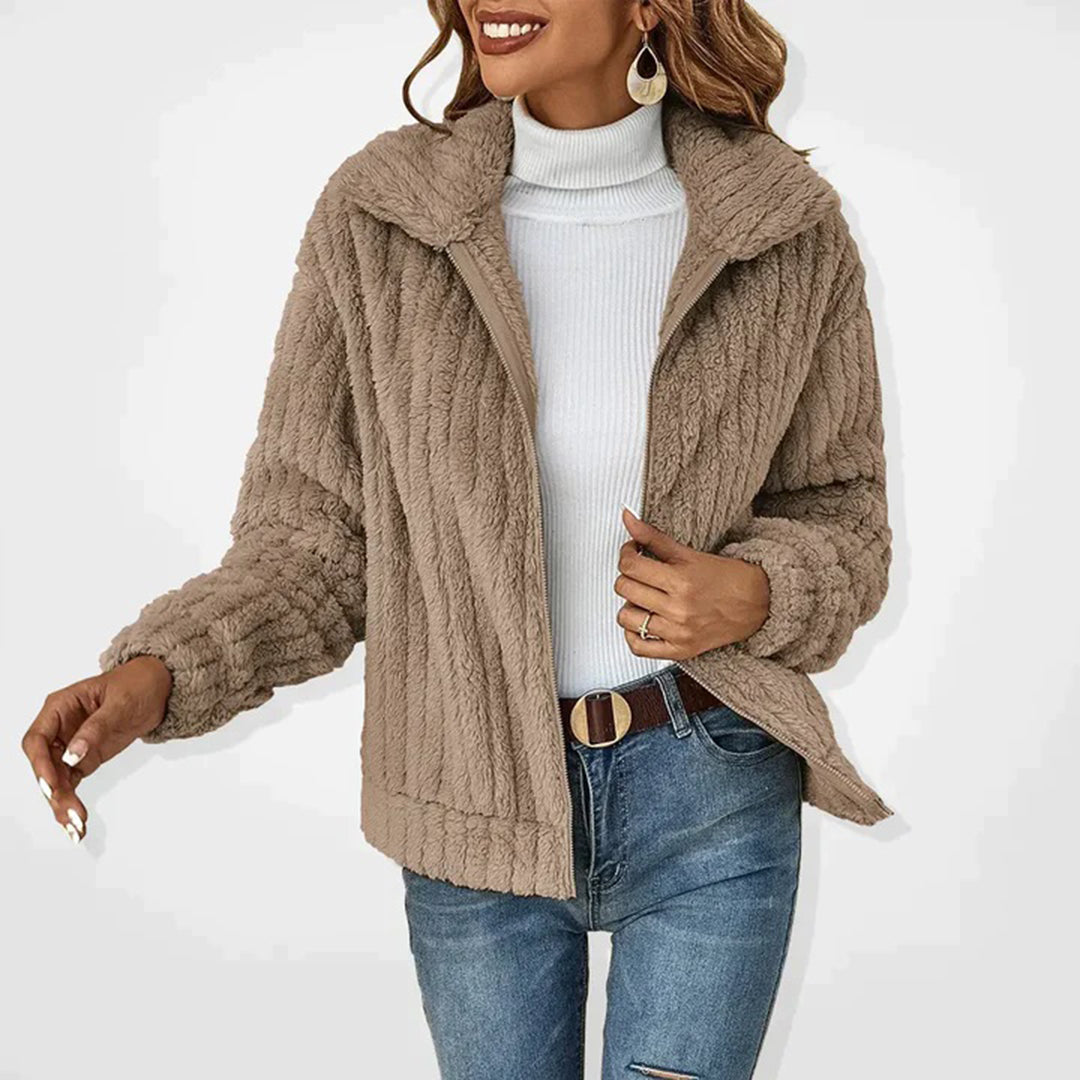 Krohn-e | Langarm-Fleece-Weste für Frauen