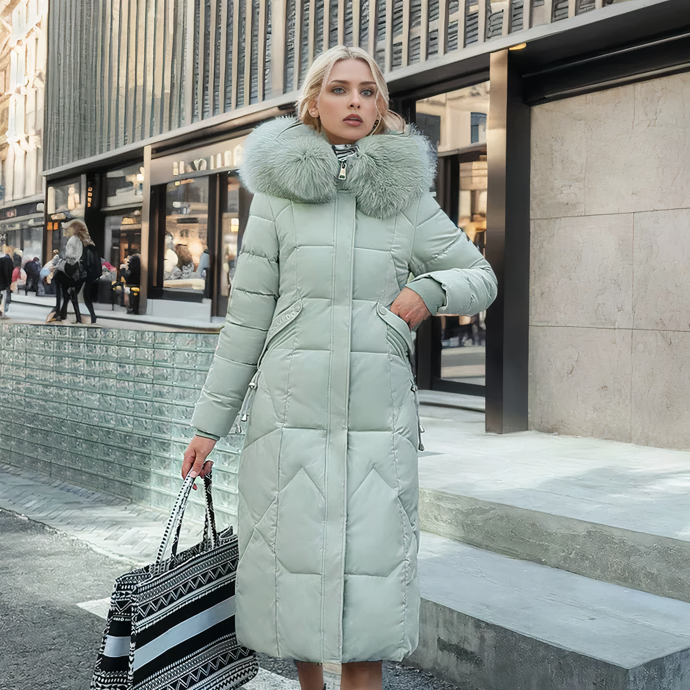 Tabitha Mid-Length Parka