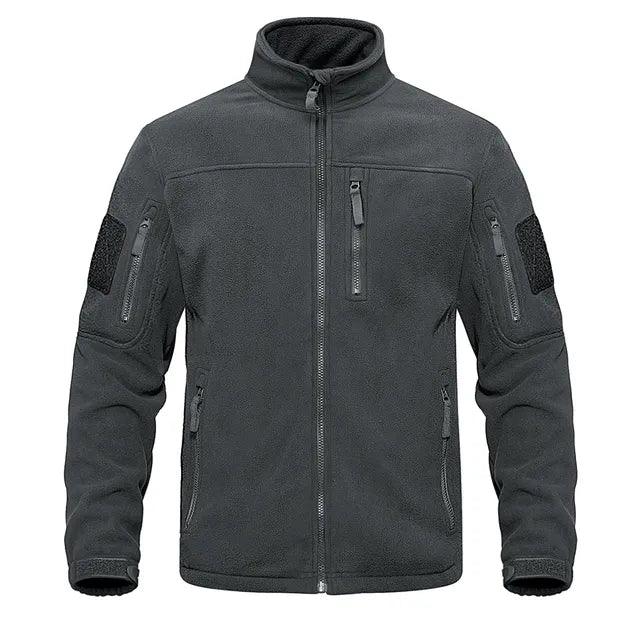 Moderne Herren Fleecejacke im Taktik-Look - Rodd