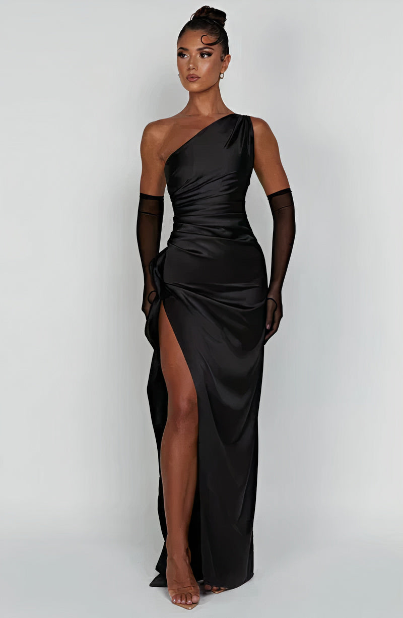 Schickes Cocktailkleid mit einer Schulter - Taylor