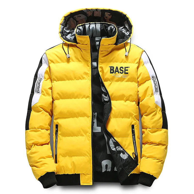 Krohn-e | Warme Daunen Winterjacke für Herren
