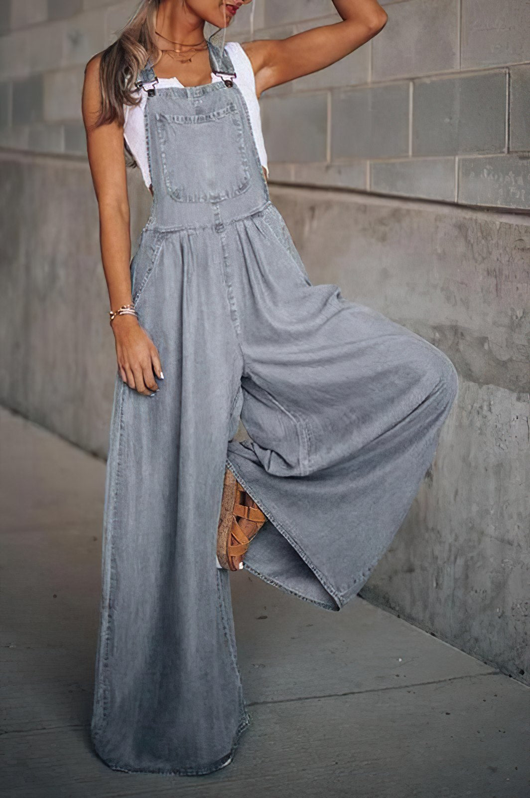 Solenn Denim Jumpsuit