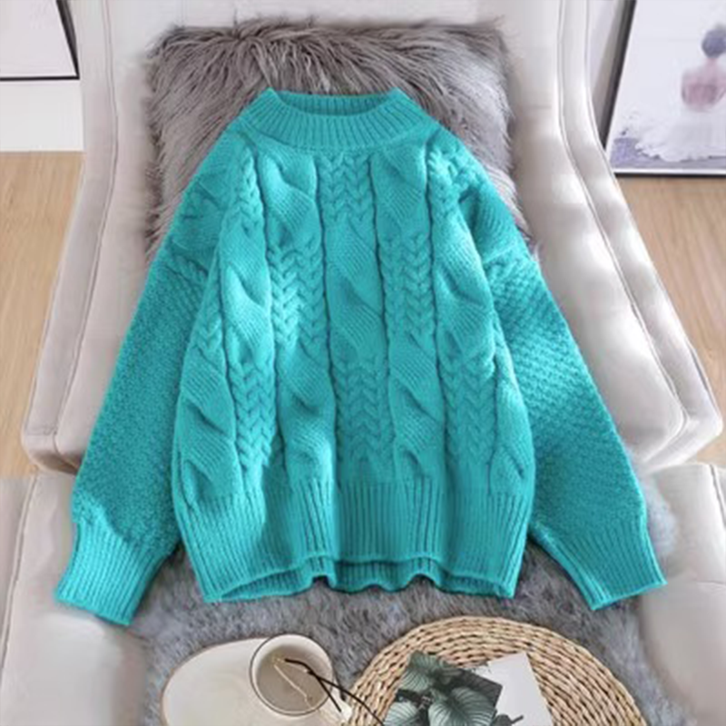 Gemütlicher koreanisch inspirierter Strickpullover (Lis)