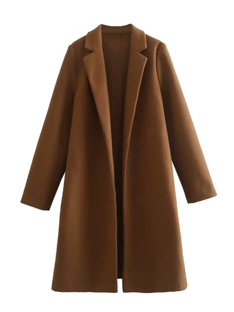 Krohn-e | Eleganter Mantel Für Den Herbst