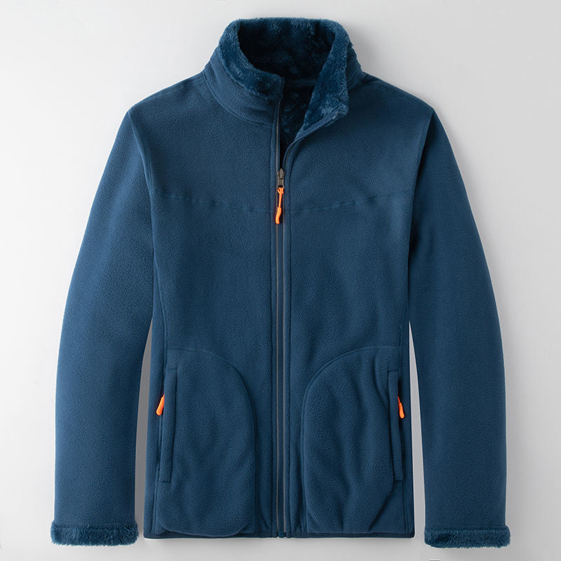 Elias | Damen & Herren Wende-Fleecejacke