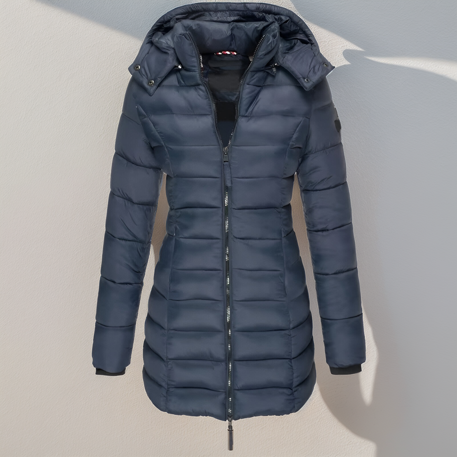 Krohn-e | Gepolsterter Mantel Eva Winter, Warm, Leicht und Wasserabweisend