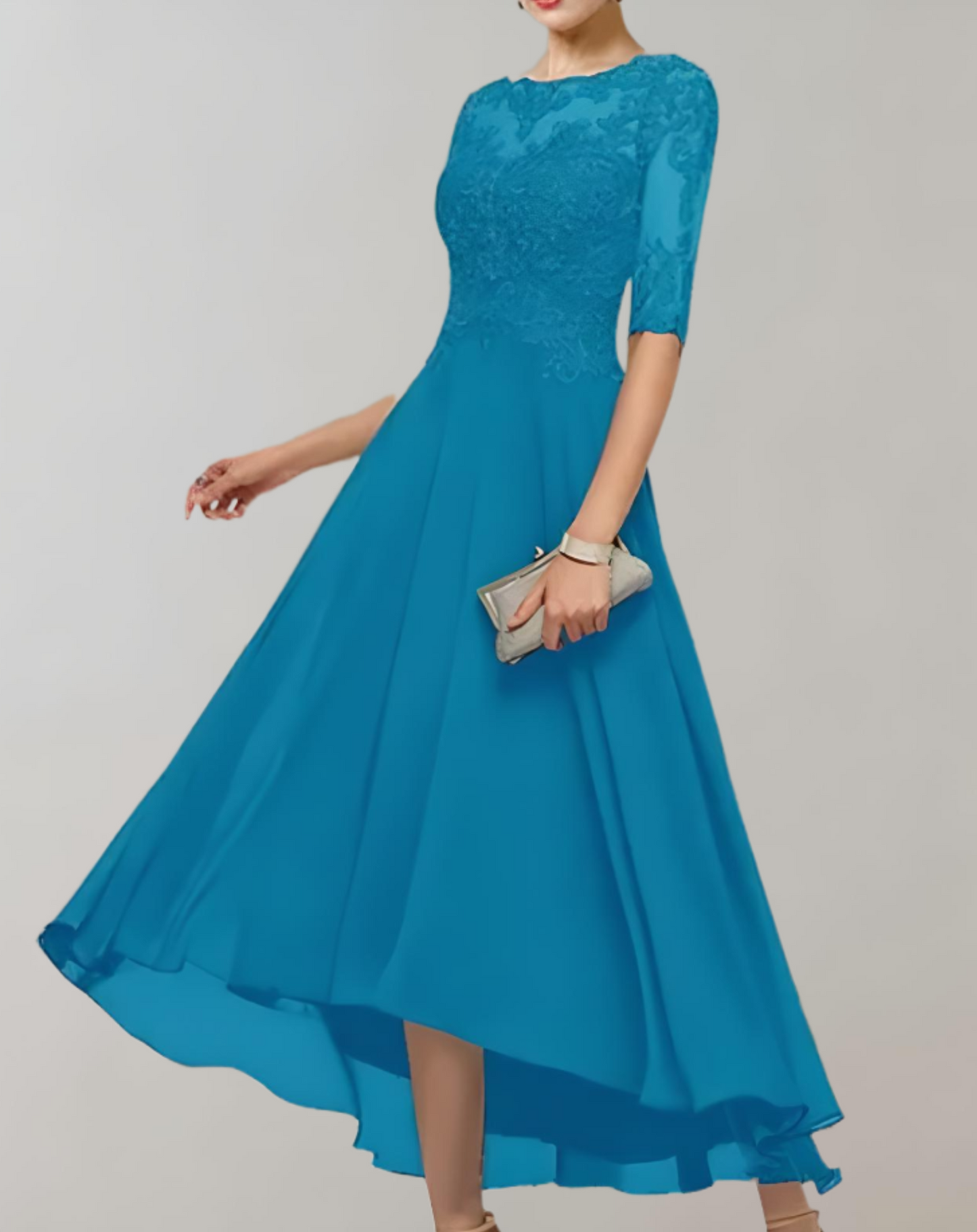 Langes, gut sitzendes Kleid Thalia