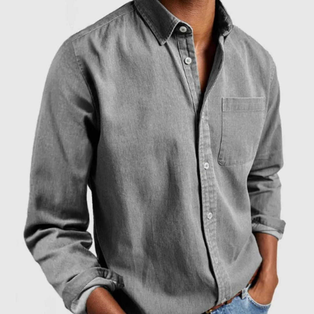 Herren-Sommerhemd im Vintage-Stil von Thomas