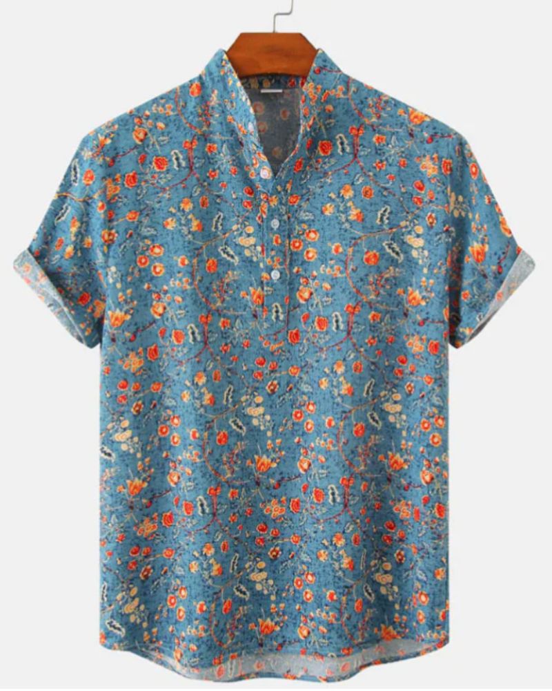 Elegantes Blusenhemd von Torben mit Blumenmuster