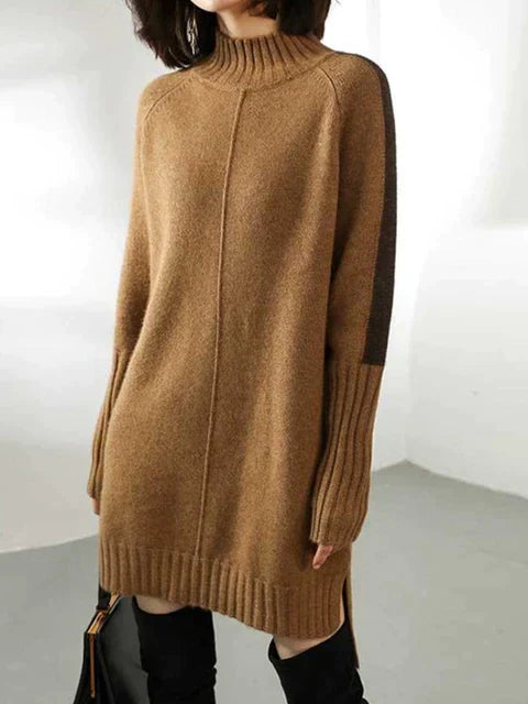 Krohn-e | Modischer mittellanger Pullover
