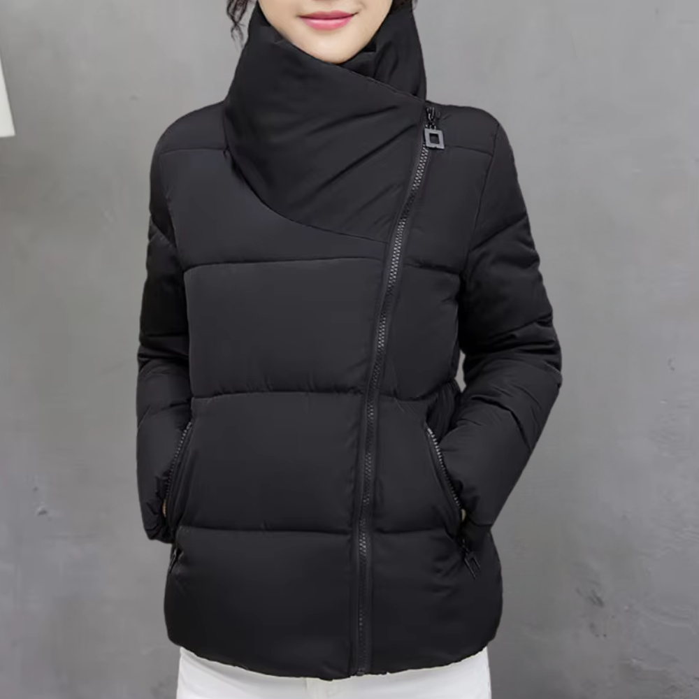 Krohn-e | Sophisticated Winterjacke mit Polsterung für Frauen