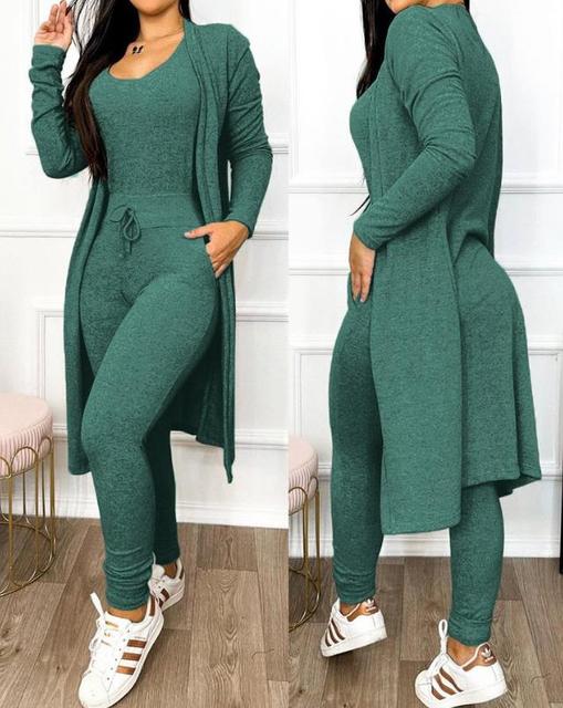Krohn-e | Skinny Jumpsuit und Jacke