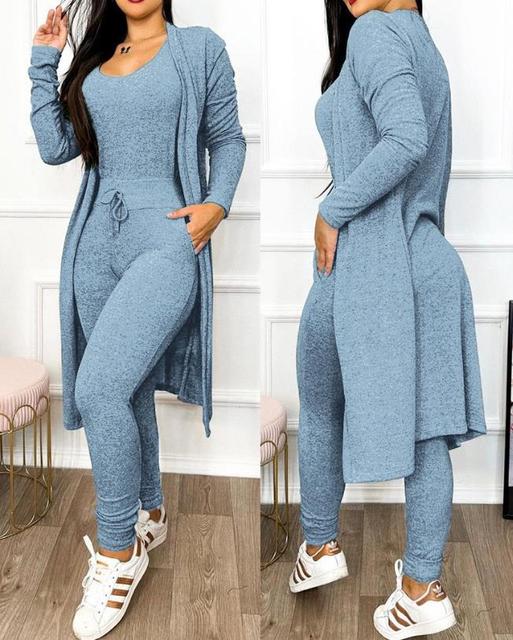 Krohn-e | Skinny Jumpsuit und Jacke